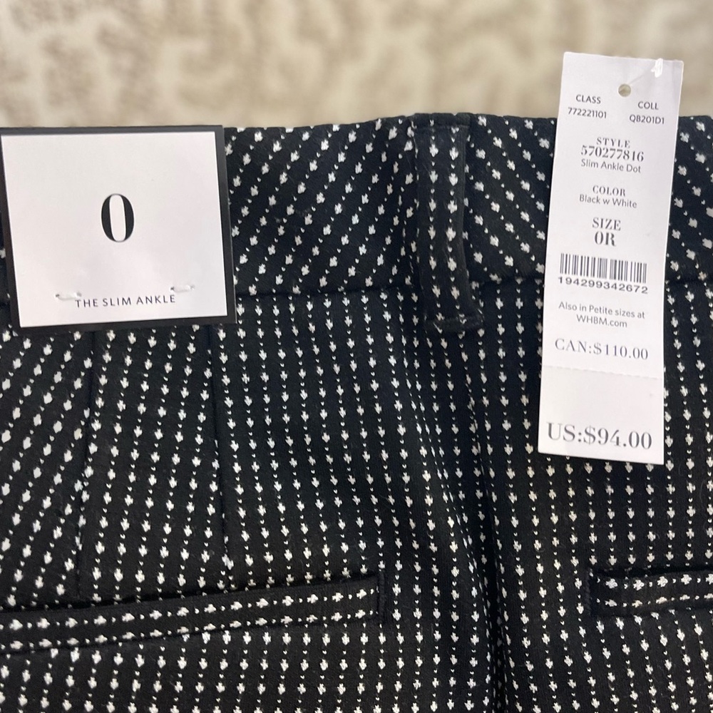 Slacks size 0